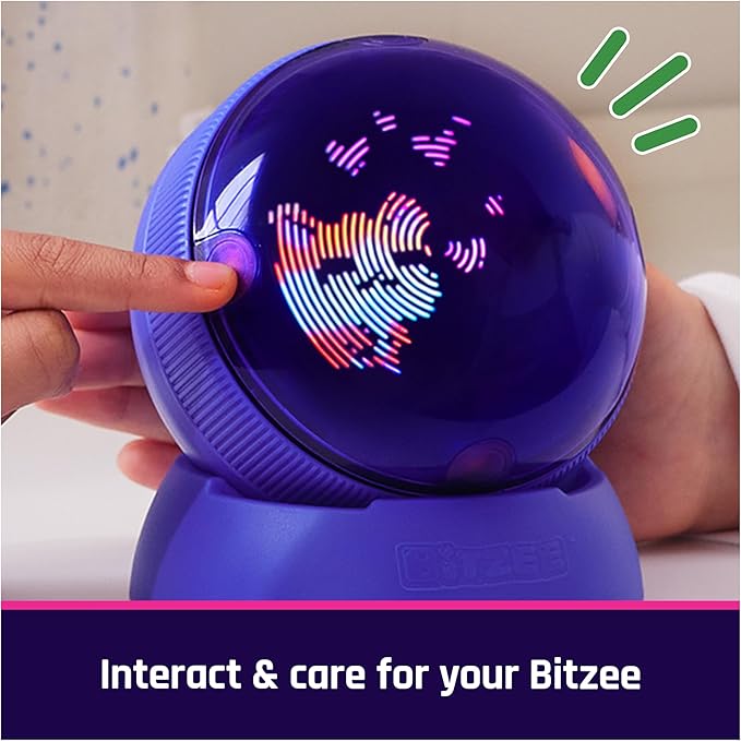 Bitzee, Hamster Ball Interactive Toy with Over 20 Hamsters Inside, Rolls & Reacts to Touch, Digital Pet Kids Toys for Girls & Boys Ages 5 and up