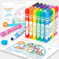 Shuttle Art Washable Dot Markers 36 Colors with Free Activity Book, Fun Art Supplies for Kids Toddlers and Preschoolers, Non Toxic Water-Based Paint Daubers, Dot Art Markers