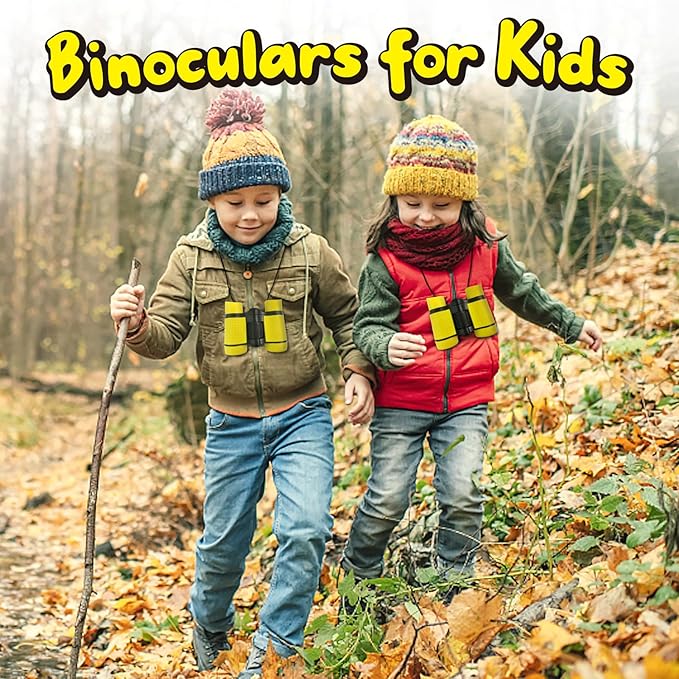 ESSENSON Binoculars for Kids Toys Gifts for Age 3-12 Years Old Boys Girls Kids Telescope Outdoor Toys for Sports and Outside Play, Bird Watching, Birthday Presents