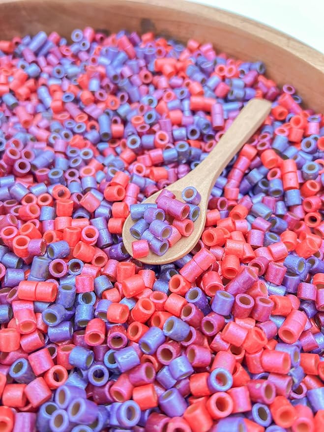 4 Cups of Valentine's Day Ditalini Pasta Sensory Bin Filler for Sensory Table