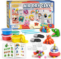 Air Dry Clay Kit for Kids, Create Your Own Refrigerator Magnets with Modeling Clay, Art Activity Set, Craft Project Gifts for Boys & Girls