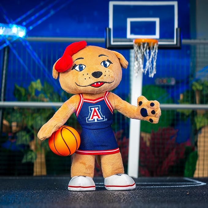 Bleacher Creatures Arizona Wildcats Wilma 10" Mascot Plush Figure - A Mascot for Play or Display