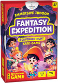 Fantasy Expedition – Immersive Indoor Scavenger Hunt Card Game for Kids Ages 4, 5, 6, 7, 8, 9 – Creative, Educational Gifts for Boys, Girls & Families