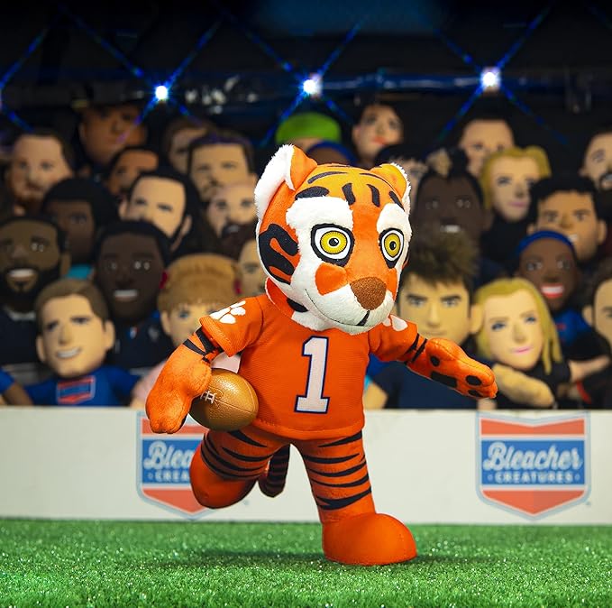 Bleacher Creatures Clemson Tigers The Tiger 10" Mascot Plush Figure - A Mascot for Play or Display