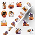 500PCS Halloween Pumpkin Theme Stickers, Vinyl Waterproof Holiday Stickers,Halloween Goodie Bag Stuffers, Teens Party Favors Gifts Party Supplies Decorations