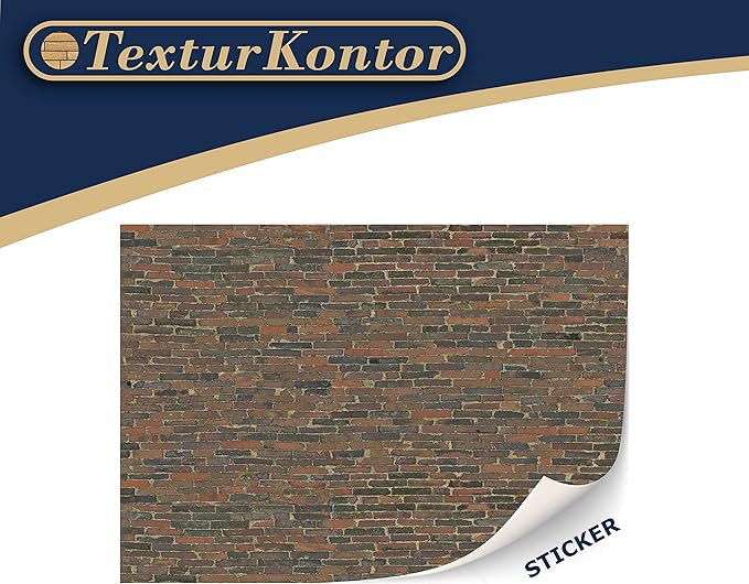 3 Sheets Self-Adhesive Wall Cladding for Dollhouse 1:12 Scale (Weathered Stonewall)
