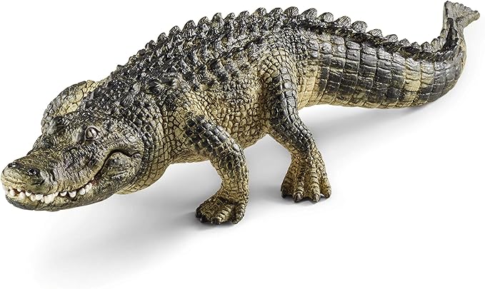 Schleich Wild Life, Realistic North American and Woodland Animal Toys for Kids, Animal Set with Moose, Grizzly Bear, Fox, Wolf and Alligator Toys, Ages 3+