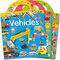 3 Sets Sticker Books for Toddlers 2-4 Years, Reusable Stickers Books for Toddlers 1-3, Travel Toys for Kids 1-3, Airplane Travel Essentials for Kids