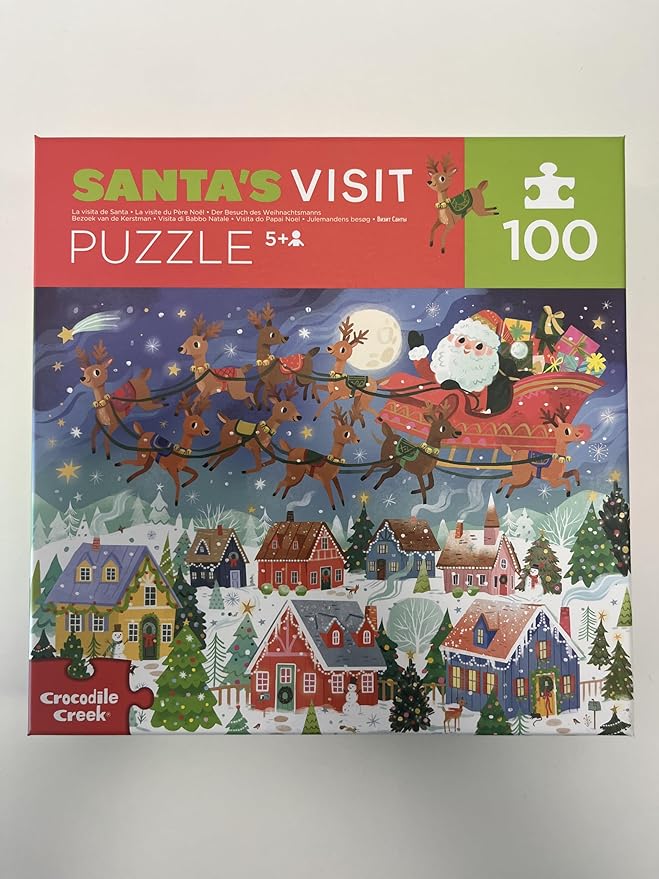 100pc Boxed Puzzle/Santa's Visit