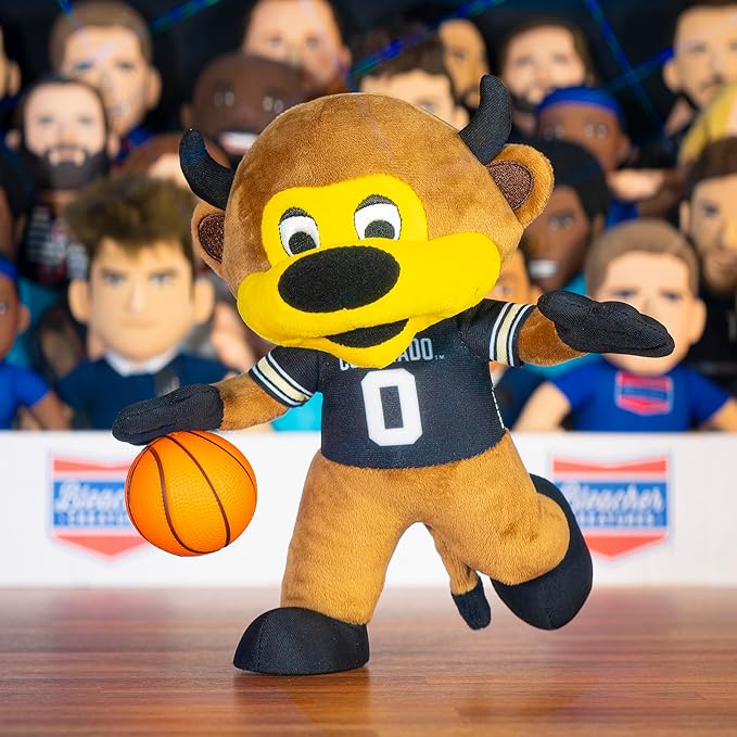 Bleacher Creatures Colorado Buffaloes Chip The Buffalo 10" Mascot Plush Figures - A Mascot for Play or Display