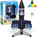 Rocket Launcher Toy for Kids,Self Launching Motorized Air Rocket with Parachute Launch Up to 200 Ft Model Toys Gifts for Boys Kids Ages 6 7 8 9 10 11 12 Astronaut