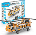 Engino Inventor STEM Toys, Motorized Double-Blade Helicopter, STEM Engineering Toys for Kids 9+, Building Kit, Gifts for Boys & Girls, Powered by Motor (10 Models to Build)