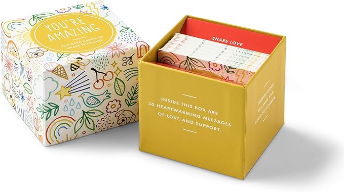 Compendium ThoughtFulls for Kids — You're Amazing — 30 Pop-Open Cards to Share with Kids, Each with a Different Inspiring Message Inside