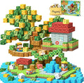 Magnetic Blocks, Forest Animals Magnet World Set, Magnetic Building Cubes for Boys Girls Age 4-8, 5-7, 8-12, STEM Montessori Sensory Toys for 3+ Toddlers, Travel Outdoor Toy Gifts for Kids