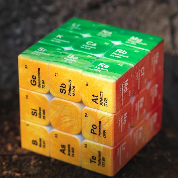 Cuberspeed Periodic Table 3x3 Speed Cube Puzzle Magic Cube 3x3x3 Puzzle