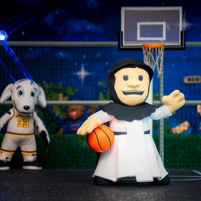 Bleacher Creatures Providence Friars 'Friar Dom' 10" Mascot Plush Figure - A Mascot for Play or Display
