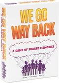 We Go Way Back – Board Games for Adults – Family Games – Party Games - Game Night – Give Clues, Cues, and Codes - Best Friend Game – Do You Know Your Family and Friends