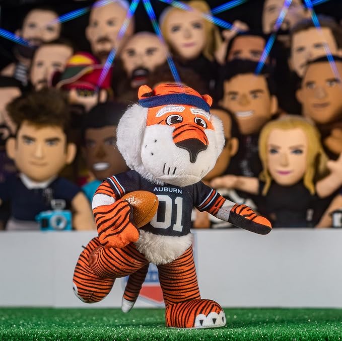 Bleacher Creatures Auburn Tigers Aubie 10" Mascot Plush Figures - A Mascot for Play or Display