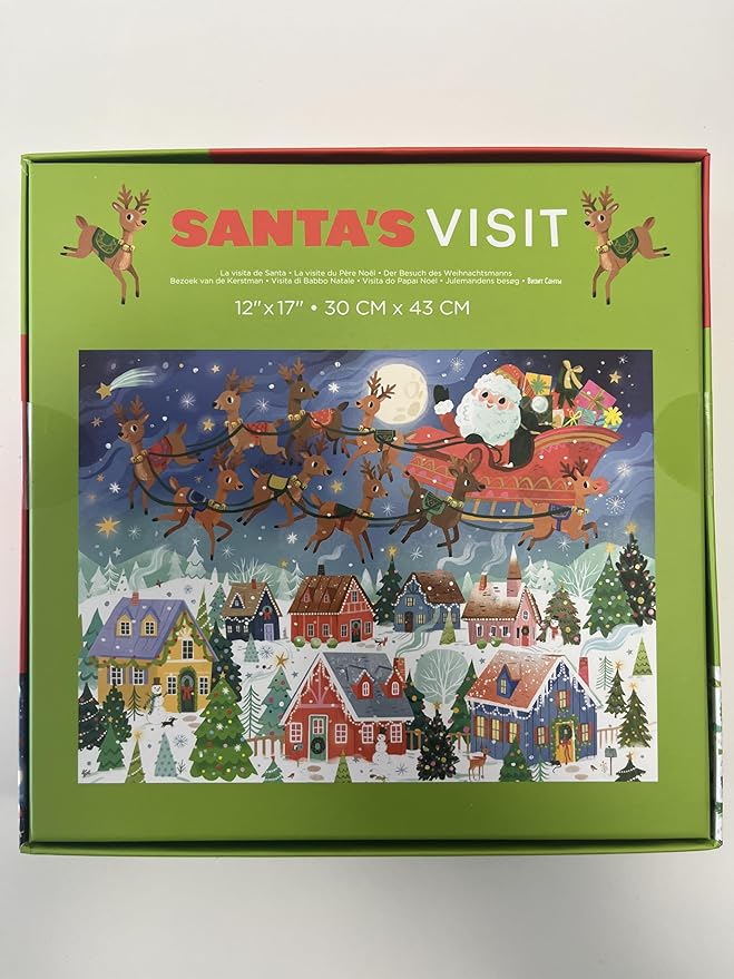 100pc Boxed Puzzle/Santa's Visit