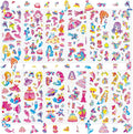 36 Sheets Mermaid Stickers for Kids - 900+ 3D Puffy Stickers Ocean Theme | Sea Animals, Shells, Mermaids | Reusable, Waterproof | Crafts, Scrapbooking, Gifts