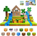 Magnetic Blocks Building Toys for Kids: Magnetic Blocks for Kids Ages 3-4, 8-12, 1" Magnet Cubes STEM Toys for Boys & Girls,Christmas Birthday Gifts for Toddler Ages 3+, 48PCS Blocks Farm Theme