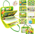 Toddler Busy Board, Farm Busy Book Montessori Toys for 1 2 3 4 Year Old, Sensory Board Preschool Learning Toy Activity Books Birthday for Girls Boys, Travel Toys for Airplane Car