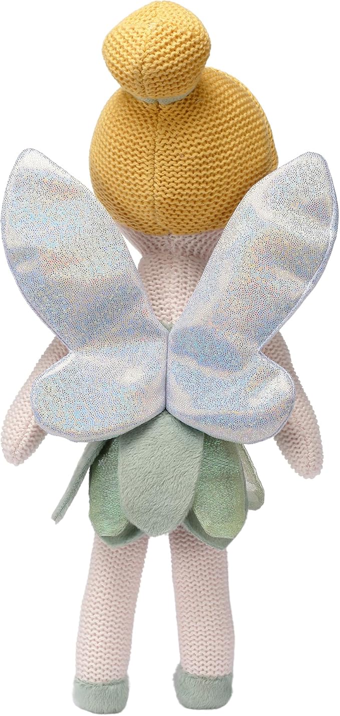 Bedtime Originals Disney Tinker Bell Luxury Knit Plush Fairy Stuffed Animal Toy