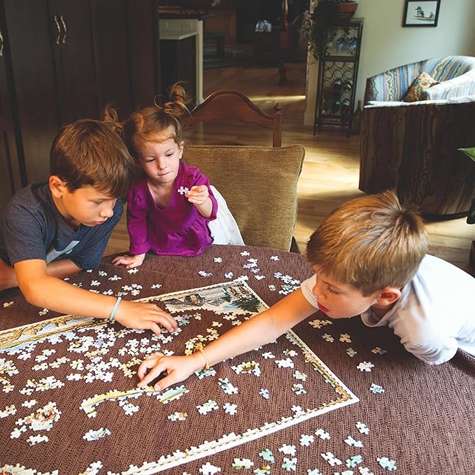 Alaska State Map Jigsaw Puzzle – 1000 Pieces, Hand-Drawn Artwork, Educational Family Puzzle, Includes Poster – 19.8” x 26.4”