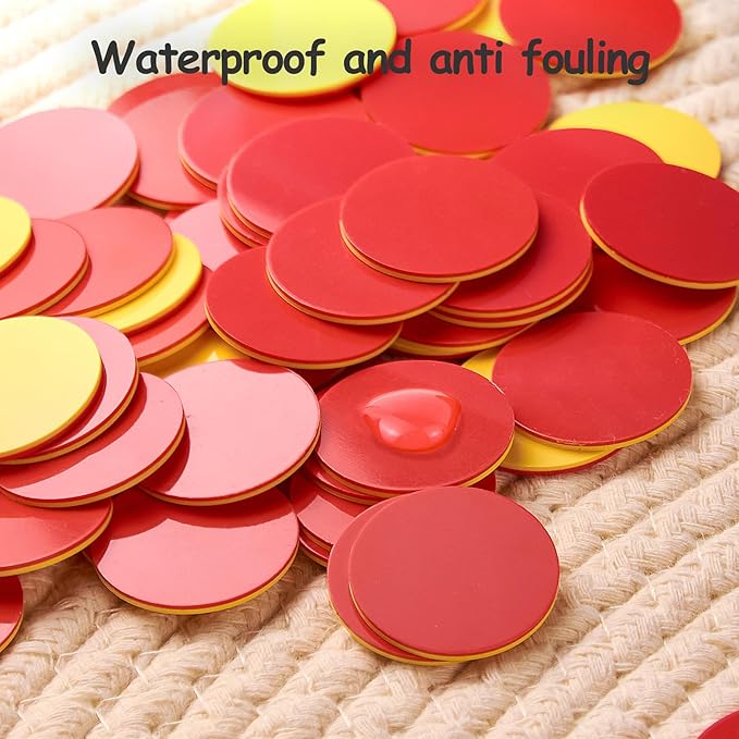 Counters for Kids Math 800 pcs Plastic Two-Color Red and Yellow Counter,Double Sided Counters Educational Toys to Help Kids Learn