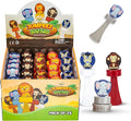 IPIDIPI TOYS Jumpeez Safari Rocket Poppers, 25 Jungle Animal Bounce Toys for Kids – Halloween Toys for Trick or Treat, Halloween Goodie Bag Stuffers - School Prizes, Classroom Rewards for Boys & Girls