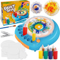 Hewaurorion Paint Spin Art Machine Kit for Kids, Arts & Crafts Painting Spinner Toys Kits Sets for Boys & Girls Ages 6 7 8 9 Year Old Blue