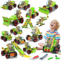 MOONTOY Building Stem Toy Set for 4 5 6 7 8 9+ Year Old Boy Birthday Gifts, STEM Toy Educational Engineering Kit, Building Toys for Kids Ages 4-8 5-7 6-8 Creative Games Boy(14 Models)