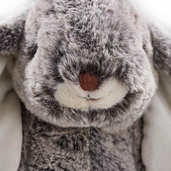 DILLY DUDU Woodland Bunny Rabbit Stuffed Animal Plush Toy Best Gifts 10-Inch