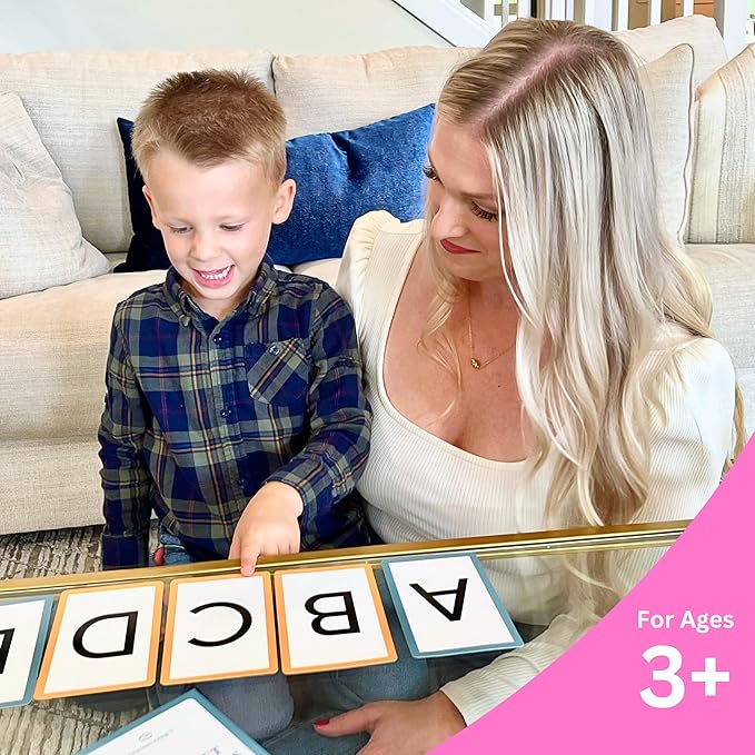 ABC Flashcards and 250 Phonics Words | Ages 3-6 | Learn Alphabet and Reading with Phonics | Brainstrong 2 Premium Boxes, 100 flashcards