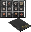 OSOPOLA Coin Storage Album - 60 Pockets Coin Collecting Holder for Collectors Black CS3906