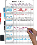Multi-use Magnetic to-Do List Board Chore Chart List Goal Planner Task Habit Tracker Monthly Weekly Daily Homework Child Calendar Family Wedding Checklist Chirstmas Gift Kitchen Fridge Dry Erase Board