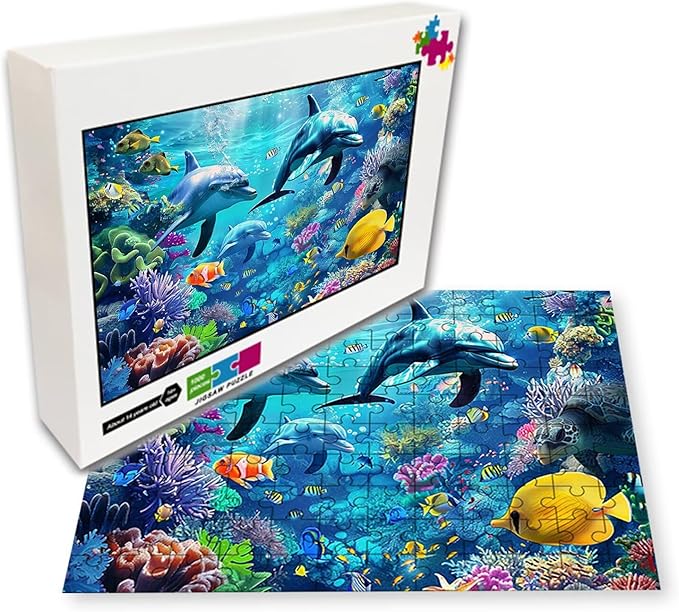 Sunflower Cows 500-Piece Rounded Wooden Puzzle for Adults & Seniors - Fun Murals, Unique & Thoughtful Gift for Puzzle Enthusiasts, Stress Relief & Relaxation