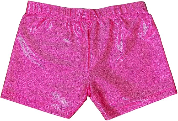 Aosva Little Big Girls' Sparkle Dance Tumbling Athletic Gymnastics Short 2-14Years
