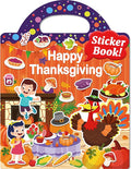 Reusable Sticker Book for Toddlers 2-4 Years, Stickers for Kids, Toddler Craft Activities, Toddler Travel Toys Ages 2+ Boy Girl Birthday Gifts - Thanksgiving