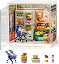 Rolife Super Creator Mini | DIY Miniature Plastic House Building Set Playset with Dustcover, Suitable for Mini Figures Construction Toys Diorama Gifts for Adults (Nature Energy Fruits)