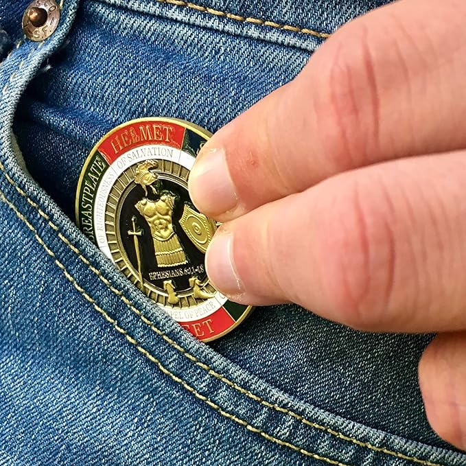 Armor of God Challenge Coin Collector's Medallion (Single Coin)