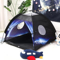 Kids Play Tent Lucky Castle Playhouse for Boys and Girls Easy Fun Dome Tent Camping Playground Pop Up Tent for Kids Indoor and Outdoor Imaginative Play Perfect Kid's Gift (World Stars)