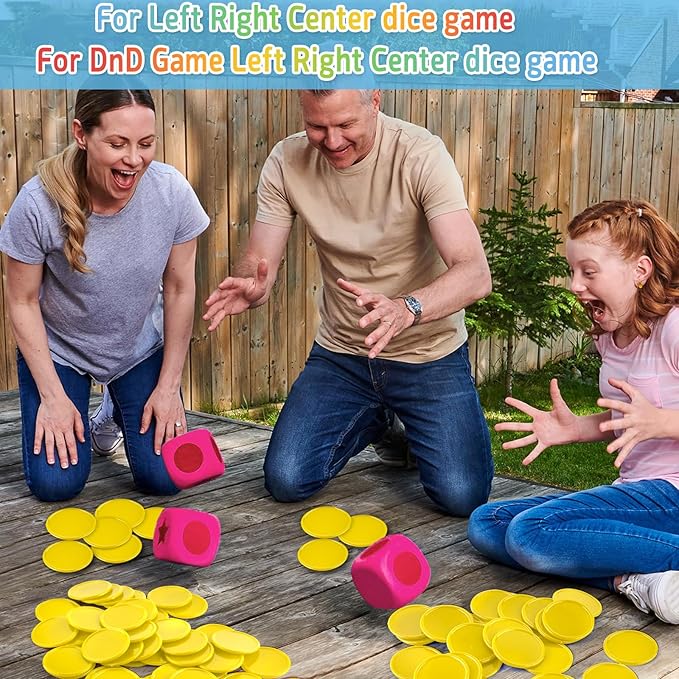 Coopay 1000 Pieces 1 Inch Bingo Chips Bulk, Bingo Markers for Math Practice, Plastic Learning Counters Disks Counting Discs and Poker Chips Game Tokens Kids Reward (Yellow)