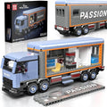 Mould King Heavy-Duty RV Truck Building Set, Realistic American Motorhome Truck Model for Kids Ages 8+, 24071 STEM Toy Vehicles with Detailed Interior, Display and Collection for Adult (615 PCS)