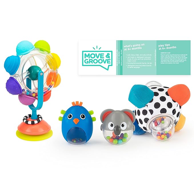 Sassy Move & Groove Baby Box - 6+ Months