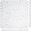 Play Platoon Non-Toxic Large Kids Play Mats for Floors, 9 Tile 72 x 72 inch - Extra-Thick Interlocking Comfortable Cushioned 24 x 24 in. Puzzle Mat with Border, Neutral Playmat Rug for Toddlers