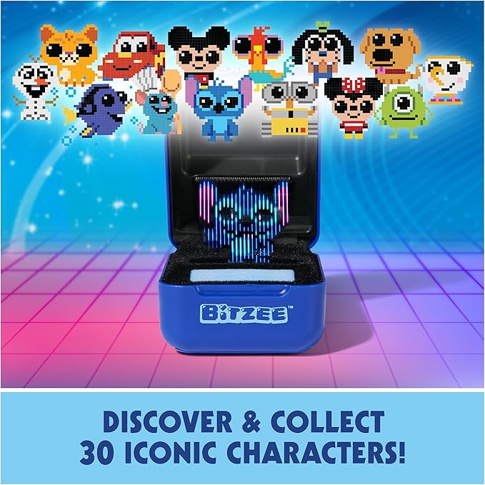 Bitzee, Disney with 30 Interactive Characters Inside, Reacts to Swipes, Tilts & Taps, Disney Toys & Digital Pet Kids Toys for Girls, Boys & Fans