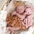 Aori Lifelike Reborn Baby Dolls - 20'' Realistic Sleeping Newborn Girl Doll with Feeding & Outfit Set - Weighted Body for Cuddling, Roleplay Gift for Girls and Kids 3+