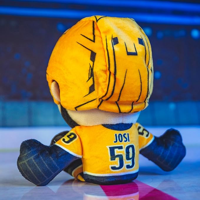 Bleacher Creatures Nashville Predators Roman Josi 8" NHL Kuricha Sitting Plush - Soft Chibi Inspired NHL Superstar