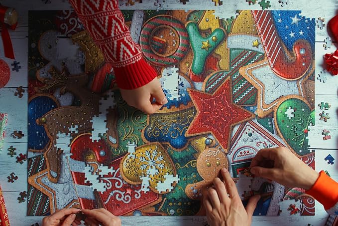 Festive Cookies | Traditions by Mosaic Puzzles - 1000 Piece Puzzle